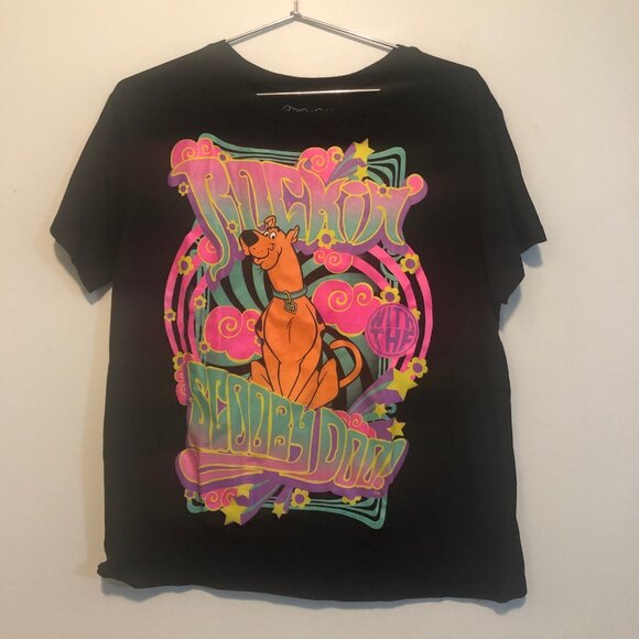 Scooby Doo T-Shirt - Black - size Large - Picture 1 of 5
